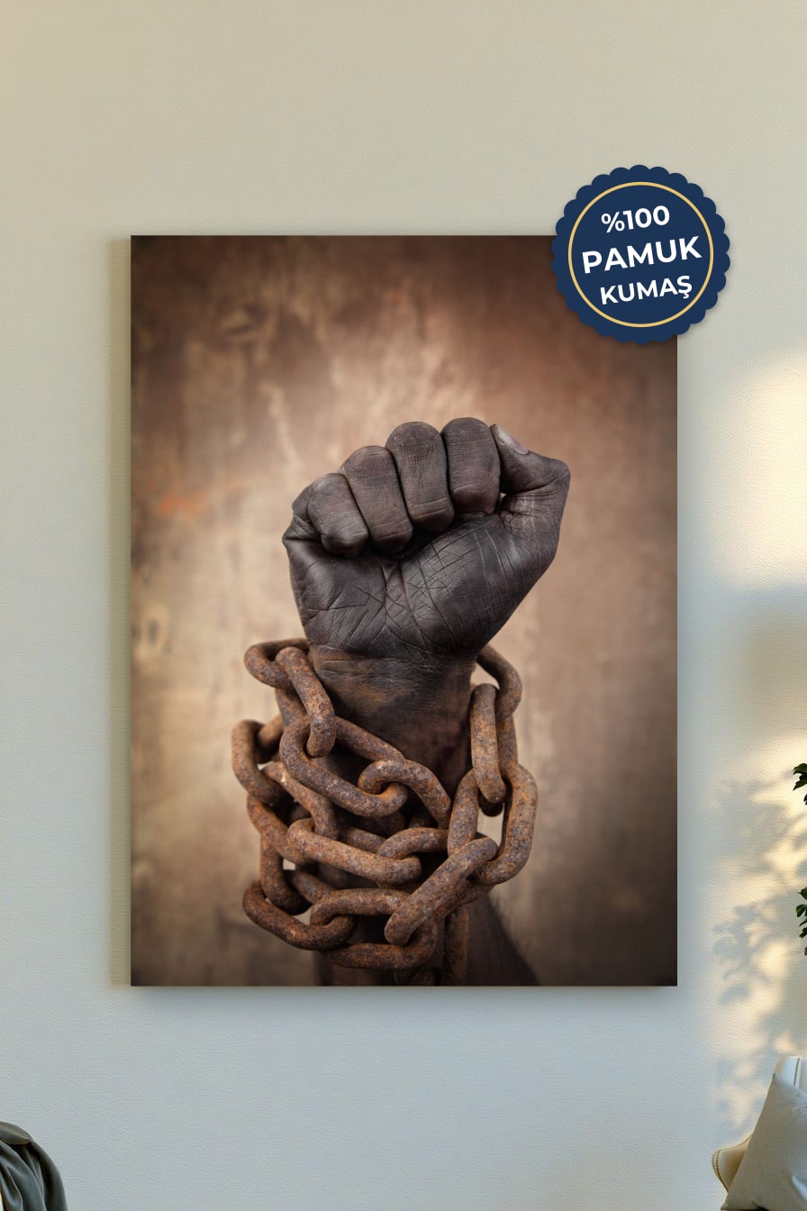 Kırılmış Zincirler Kanvas Tablo - Cesur Sanat