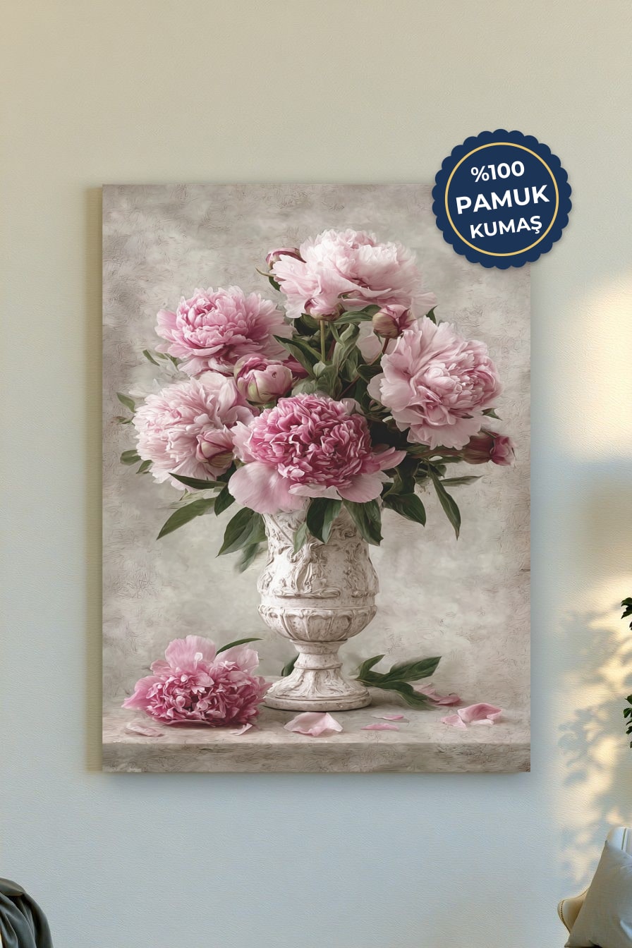 Peygamber Çiçeği Kanvas Tablo - Pastel Tonlar