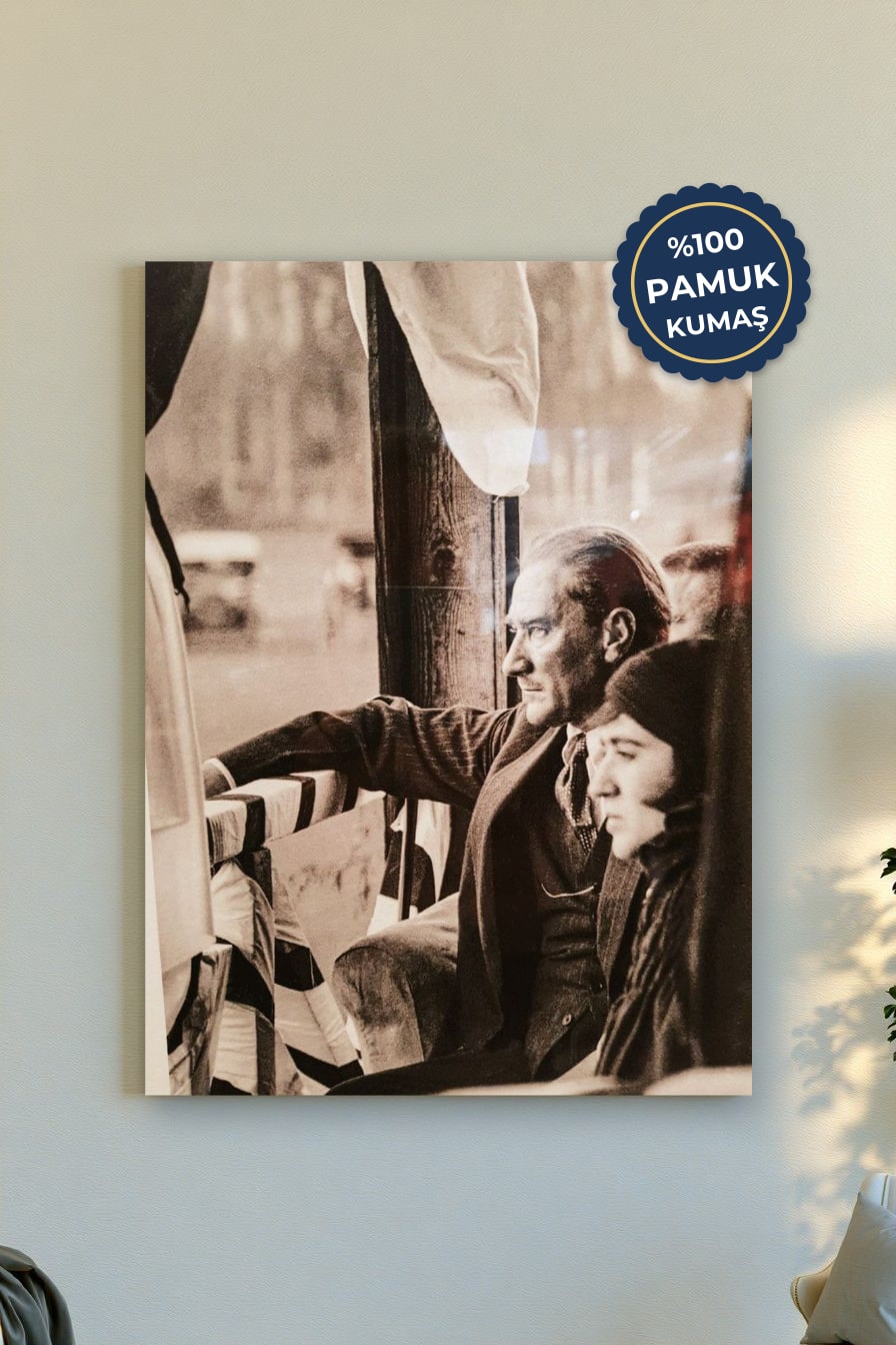 Tarihsel Anlar Kanvas Tablo - Vintage