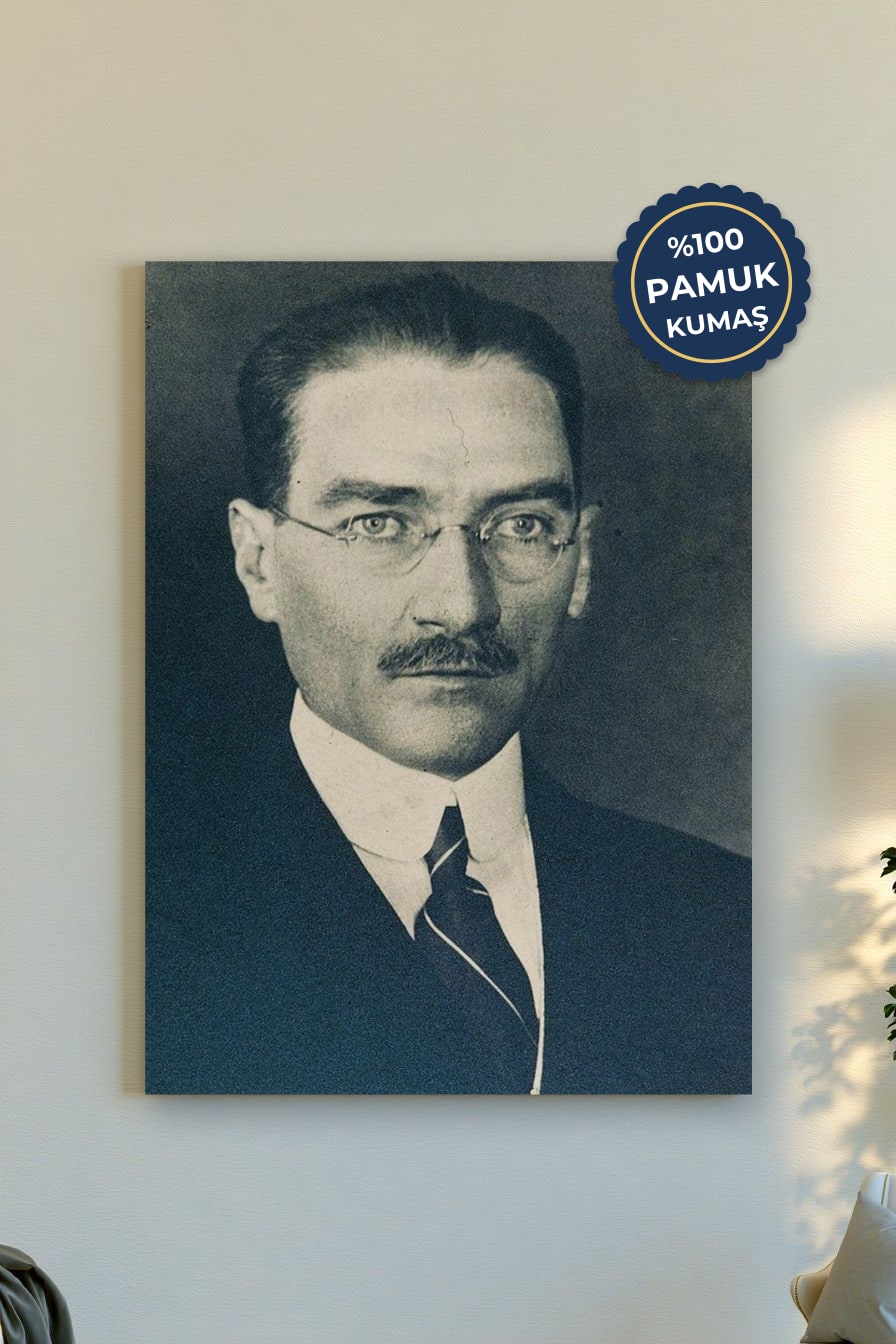 Tarihi Portre Kanvas Tablo - Vintage Atmosfer