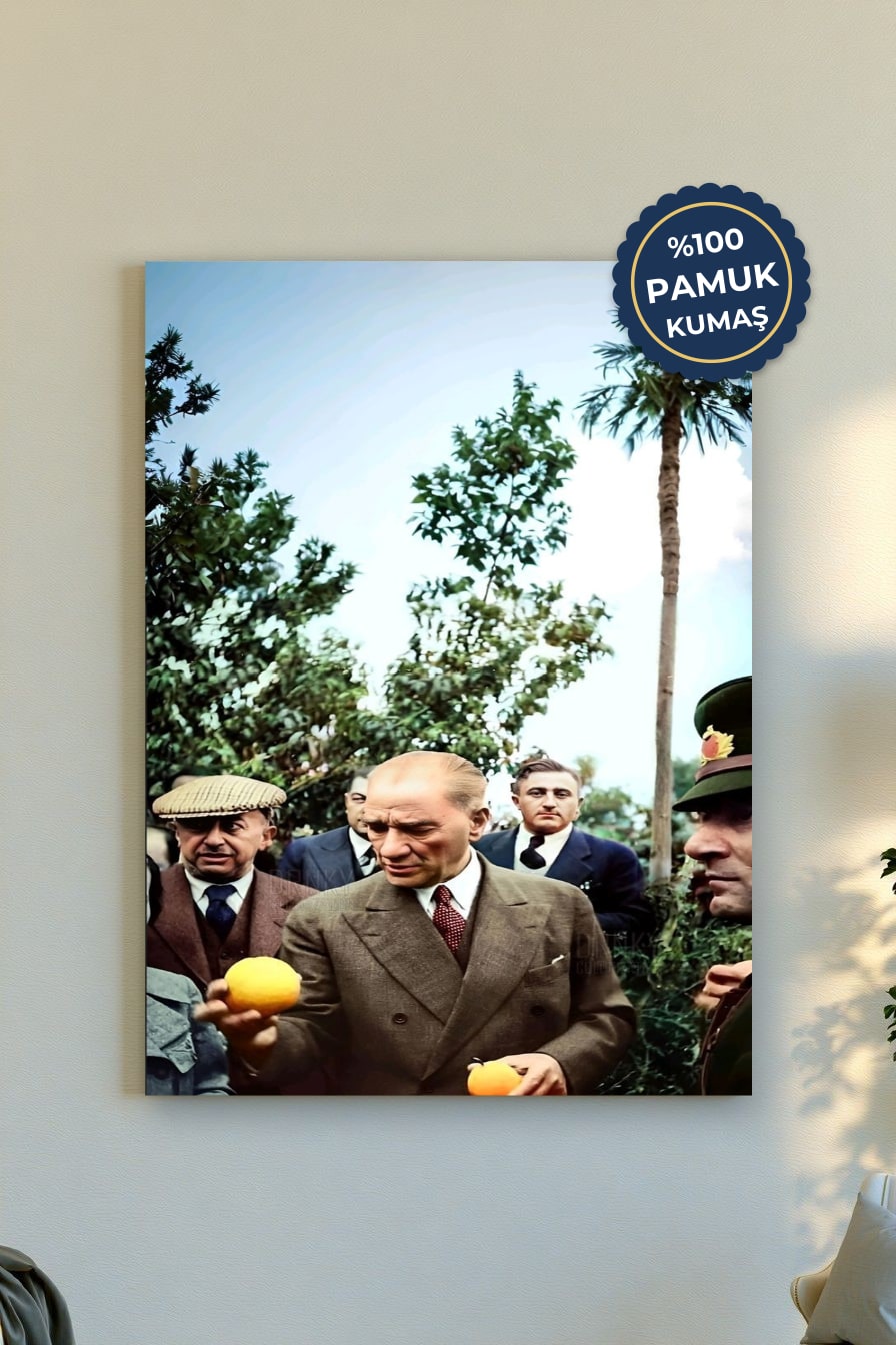 Tarihî Anlar Kanvas Tablo - Renkli