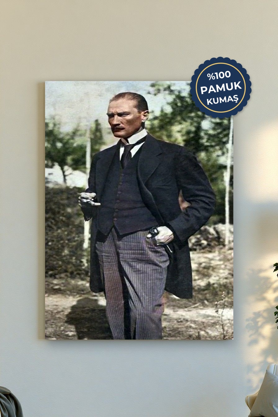 Tarihî Figür Kanvas Tablo - Vintage Stil