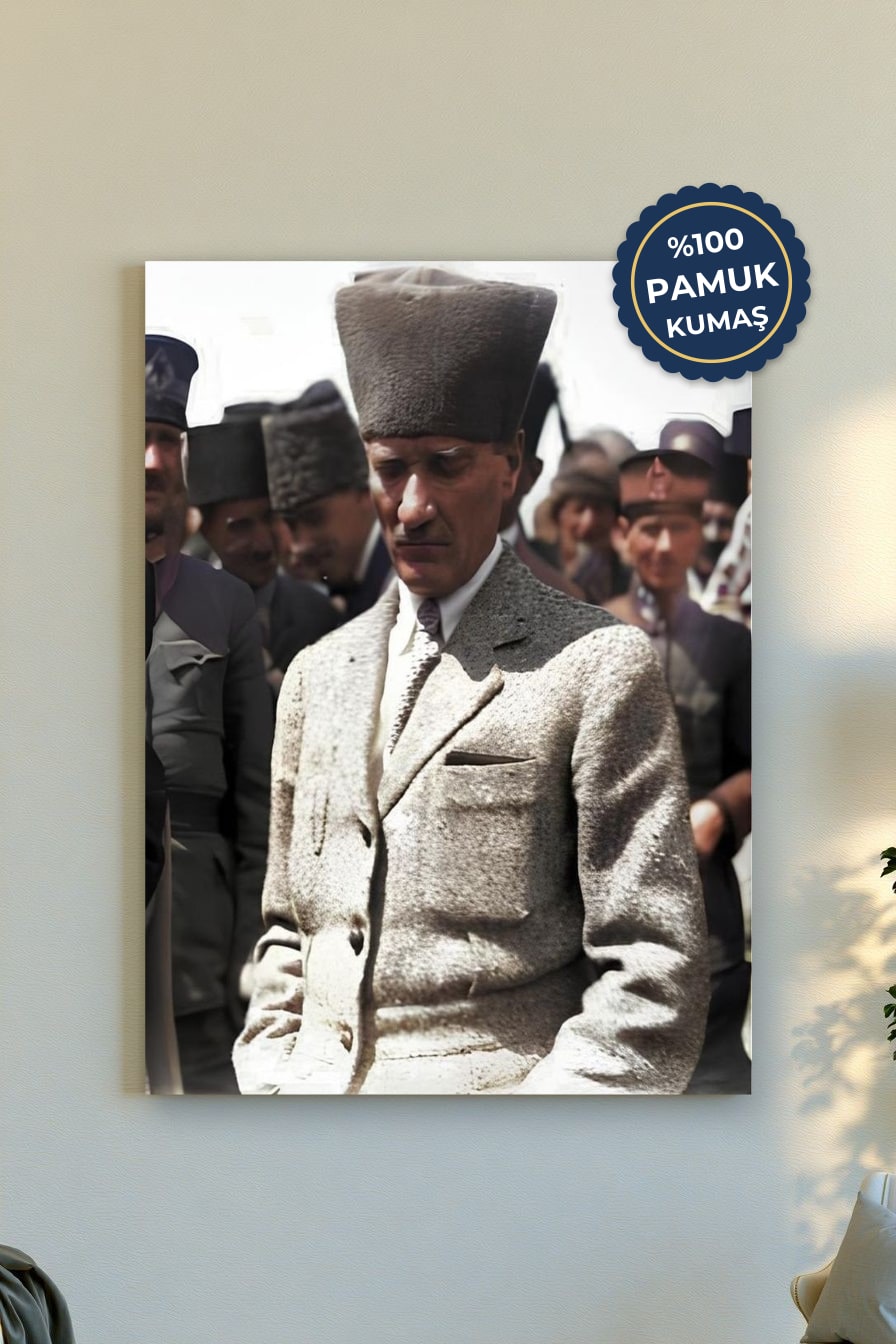 Tarihî Figür Kanvas Tablo - Vintage Tonlar