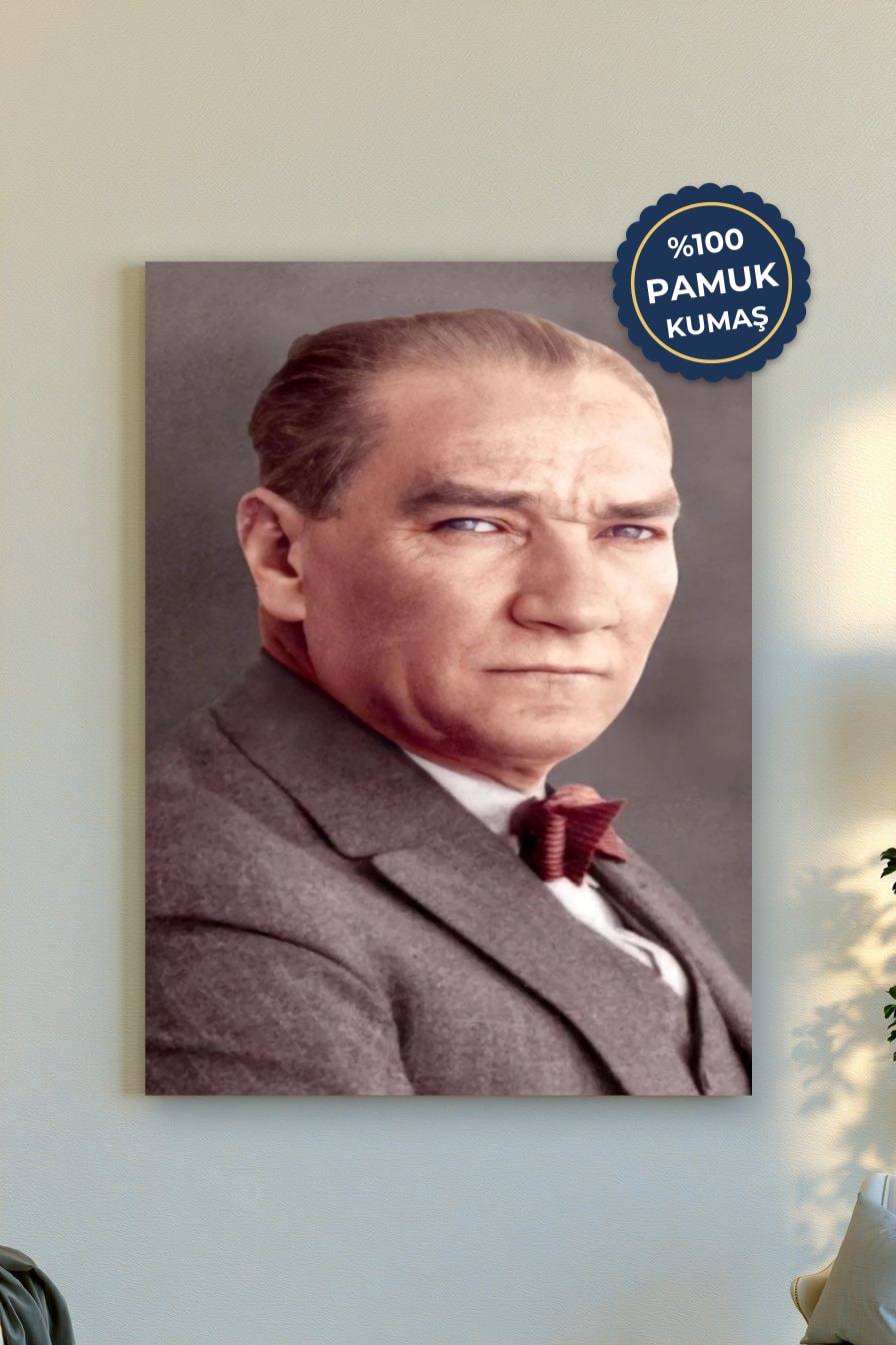 Tarihsel Portre Kanvas Tablo - Vintage