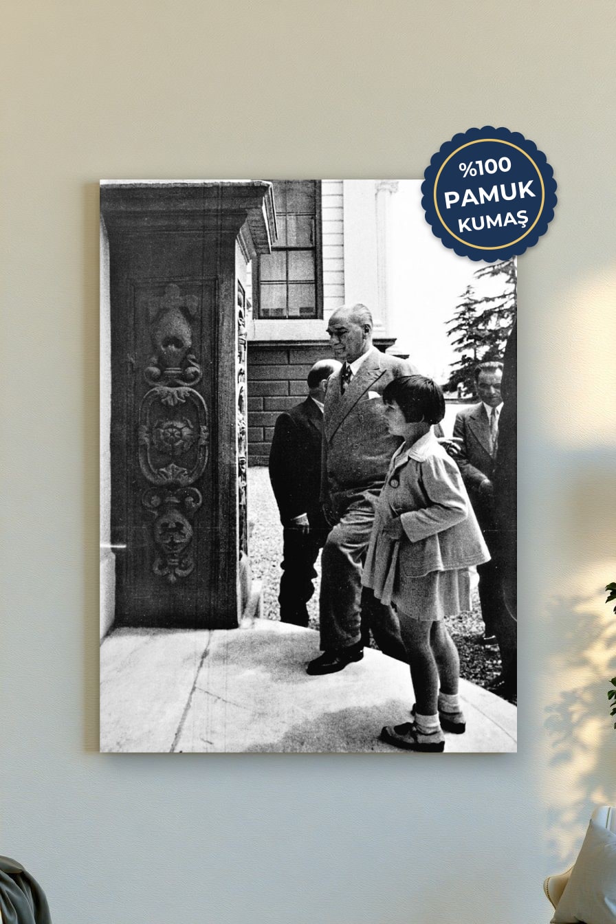 Tarihî Anlar Kanvas Tablo - Siyah Beyaz Estetik